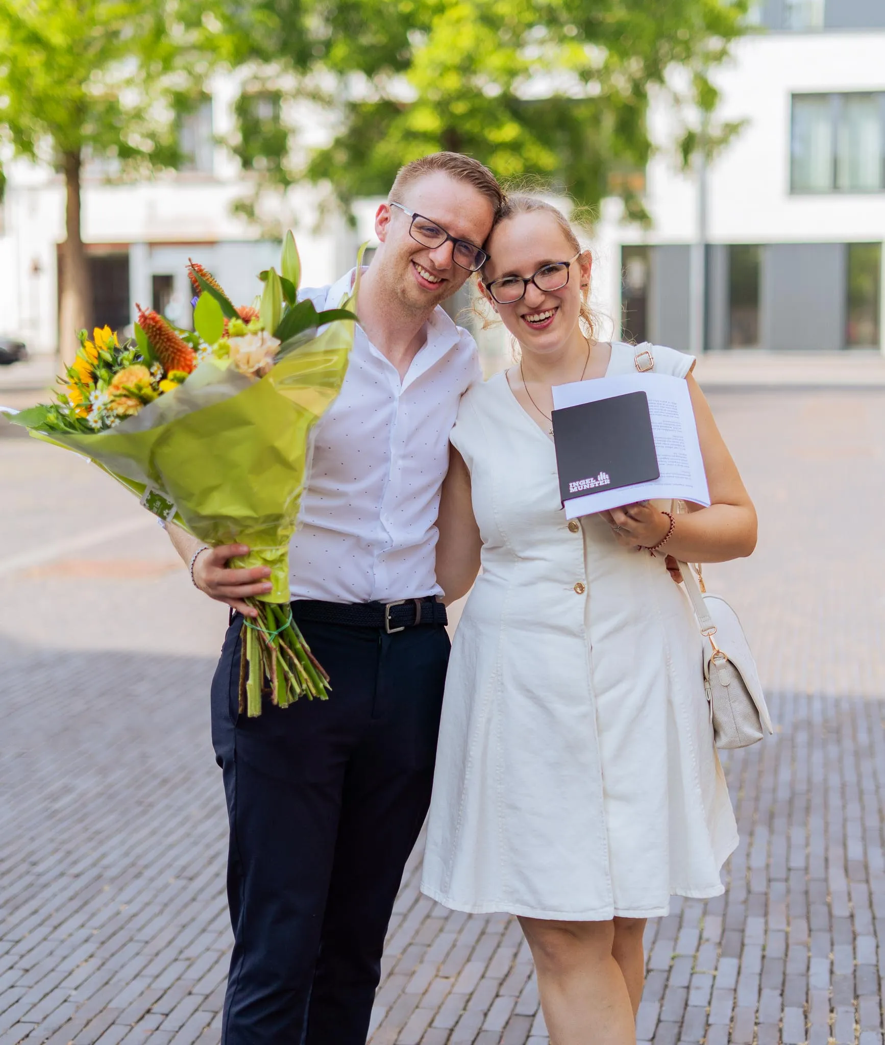 Trouw Stephen & Emma — fotografie door Kim & Louis